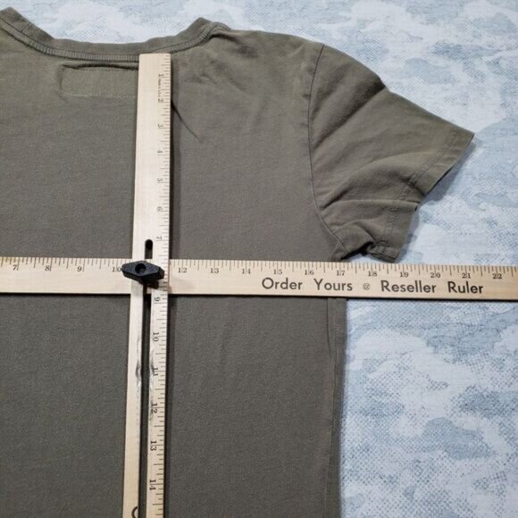 Dutch Bros Top Womens Small Green‎ Short Sleeve Positive Vibes Tee - Picture 9 of 10